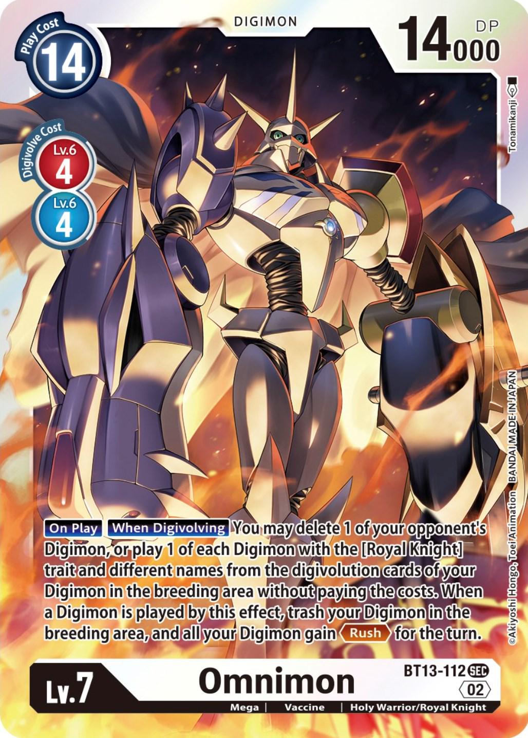 Omnimon [Foil] #BT13-112