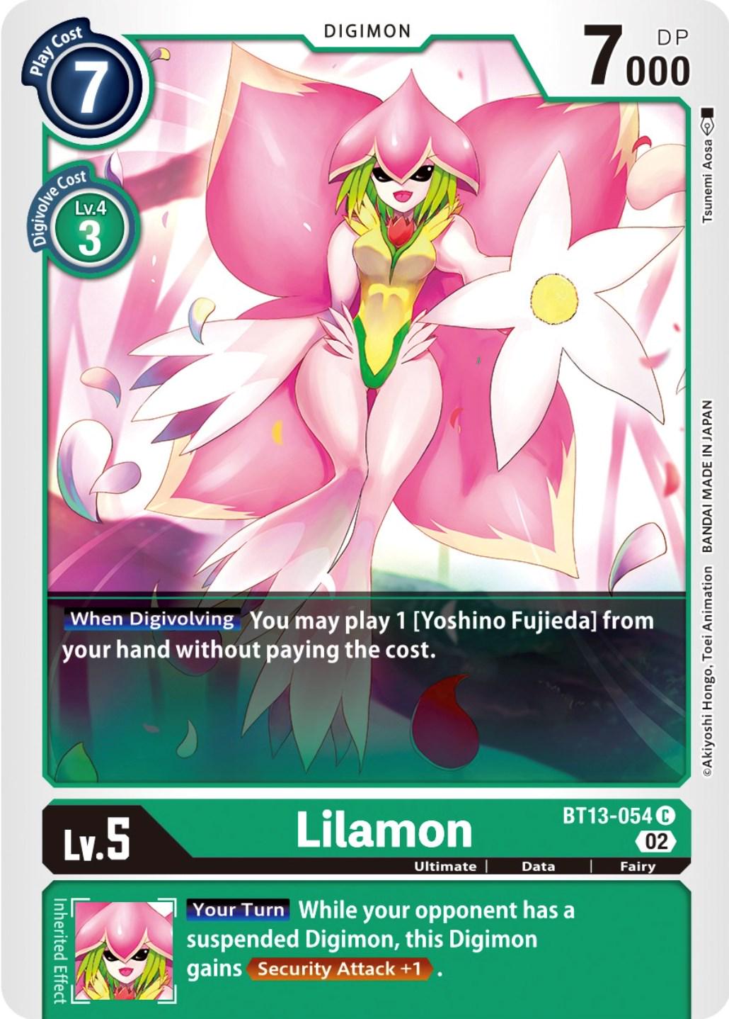Lilamon #BT13-054