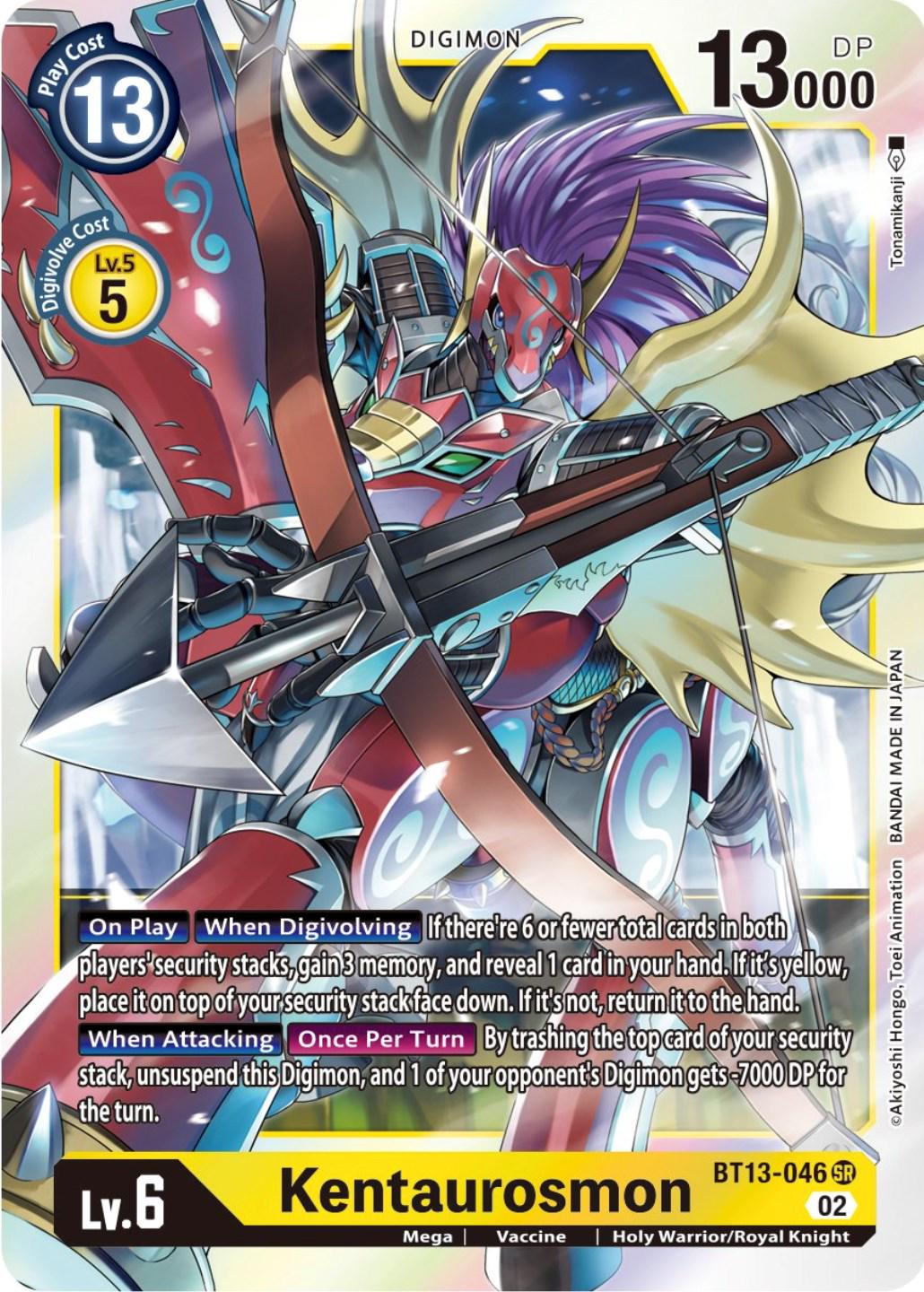 Kentaurosmon [Foil] #BT13-046