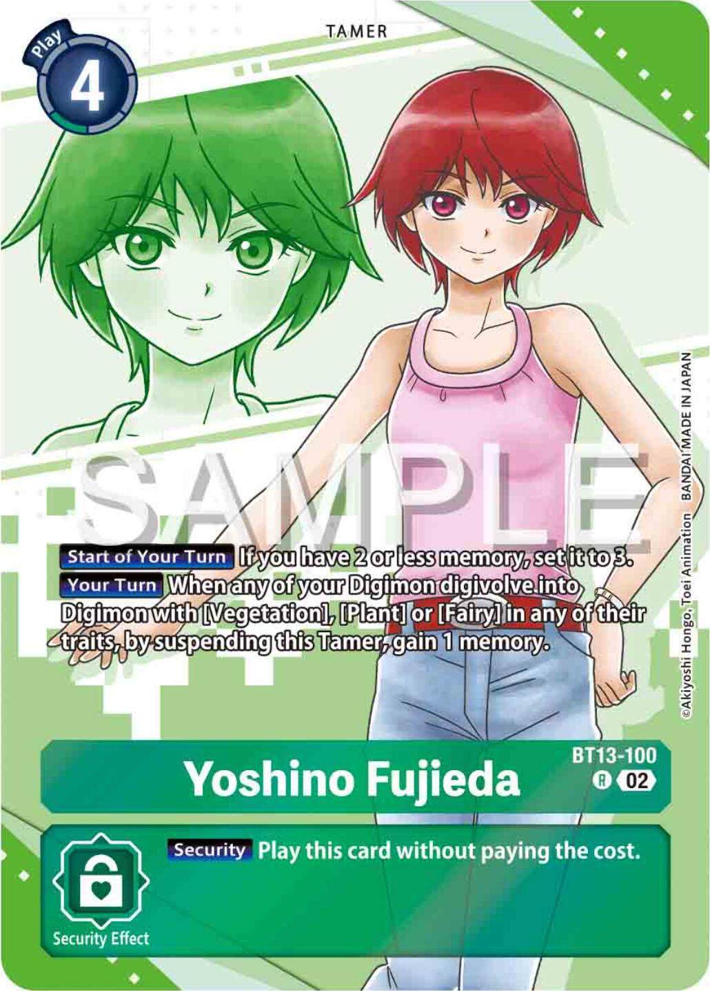 Yoshino Fujieda [Premium Heroines Set Foil] #BT13-100