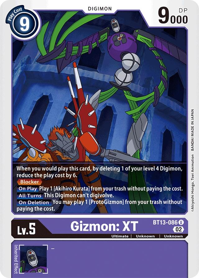 Gizmon: XT #BT13-086