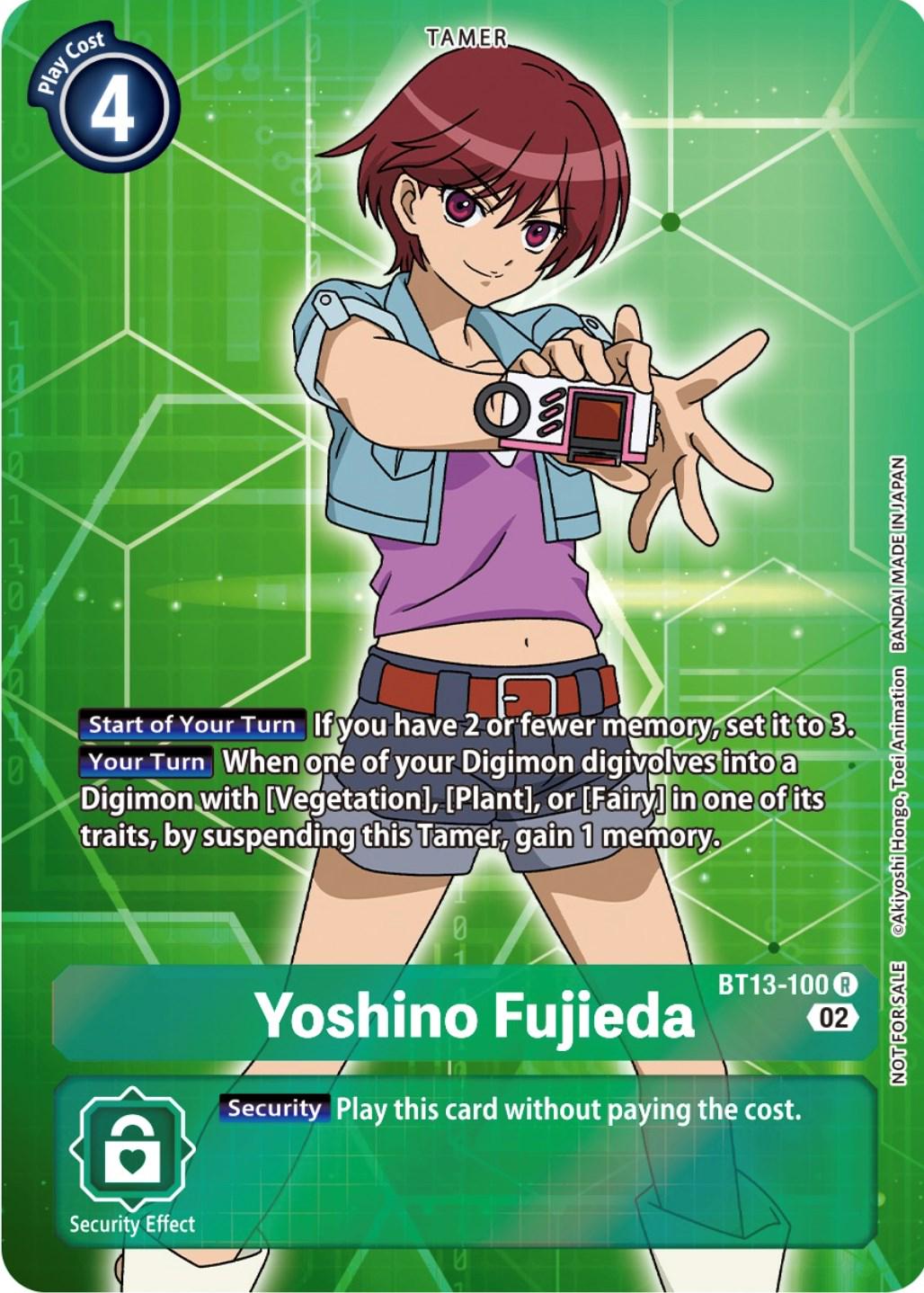 Yoshino Fujieda [Box Topper Foil] #BT13-100
