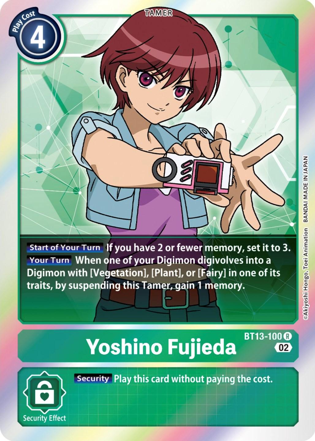 Yoshino Fujieda [Foil] #BT13-100