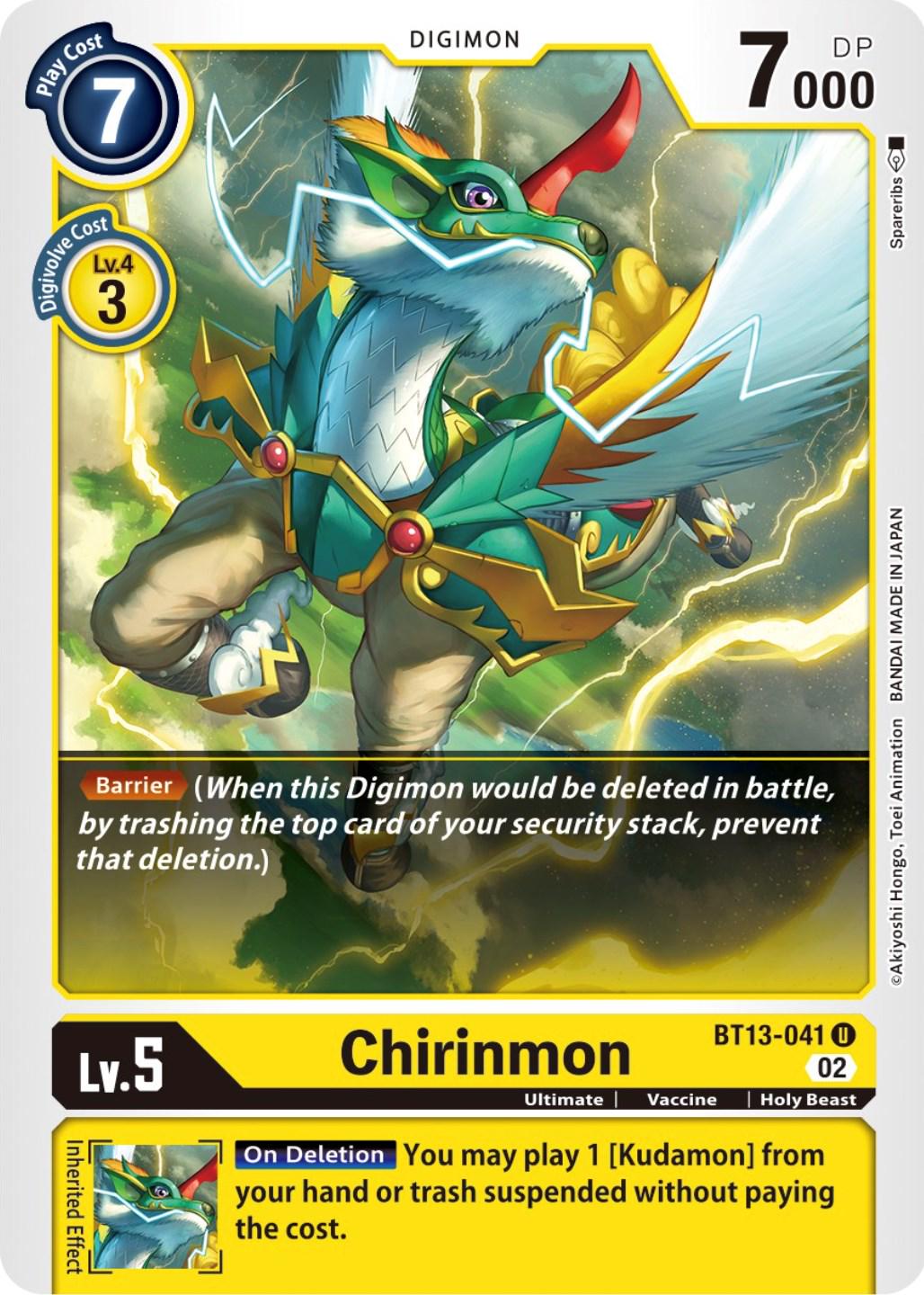 Chirinmon #BT13-041