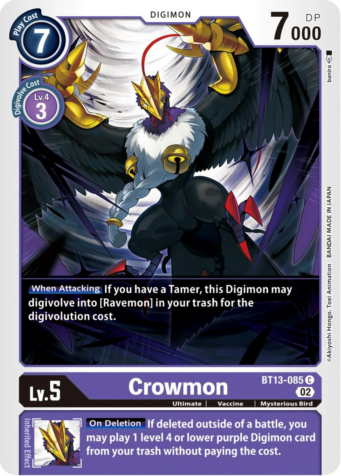 Crowmon #BT13-085