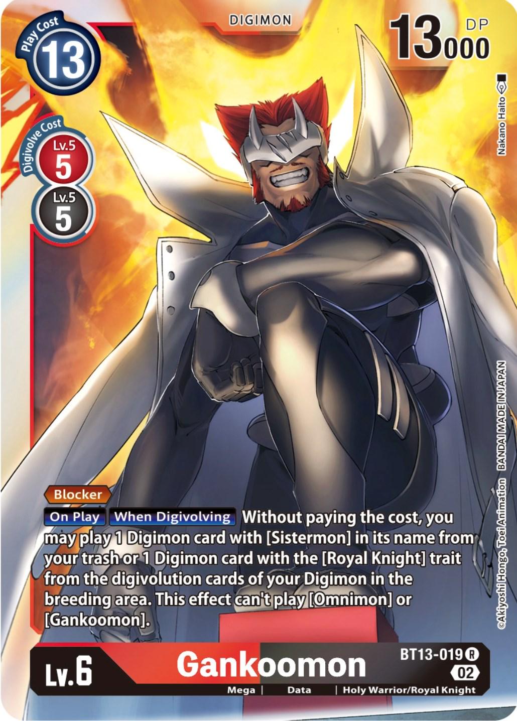Gankoomon [Foil] #BT13-019