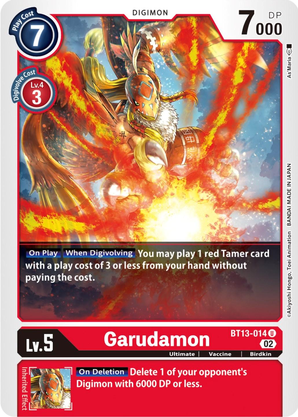 Garudamon #BT13-014