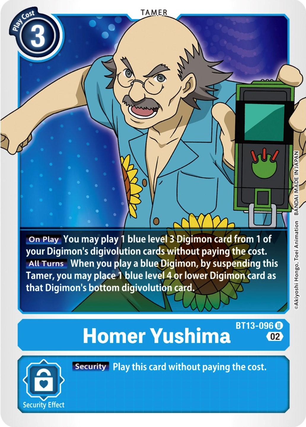 Homer Yushima #BT13-096