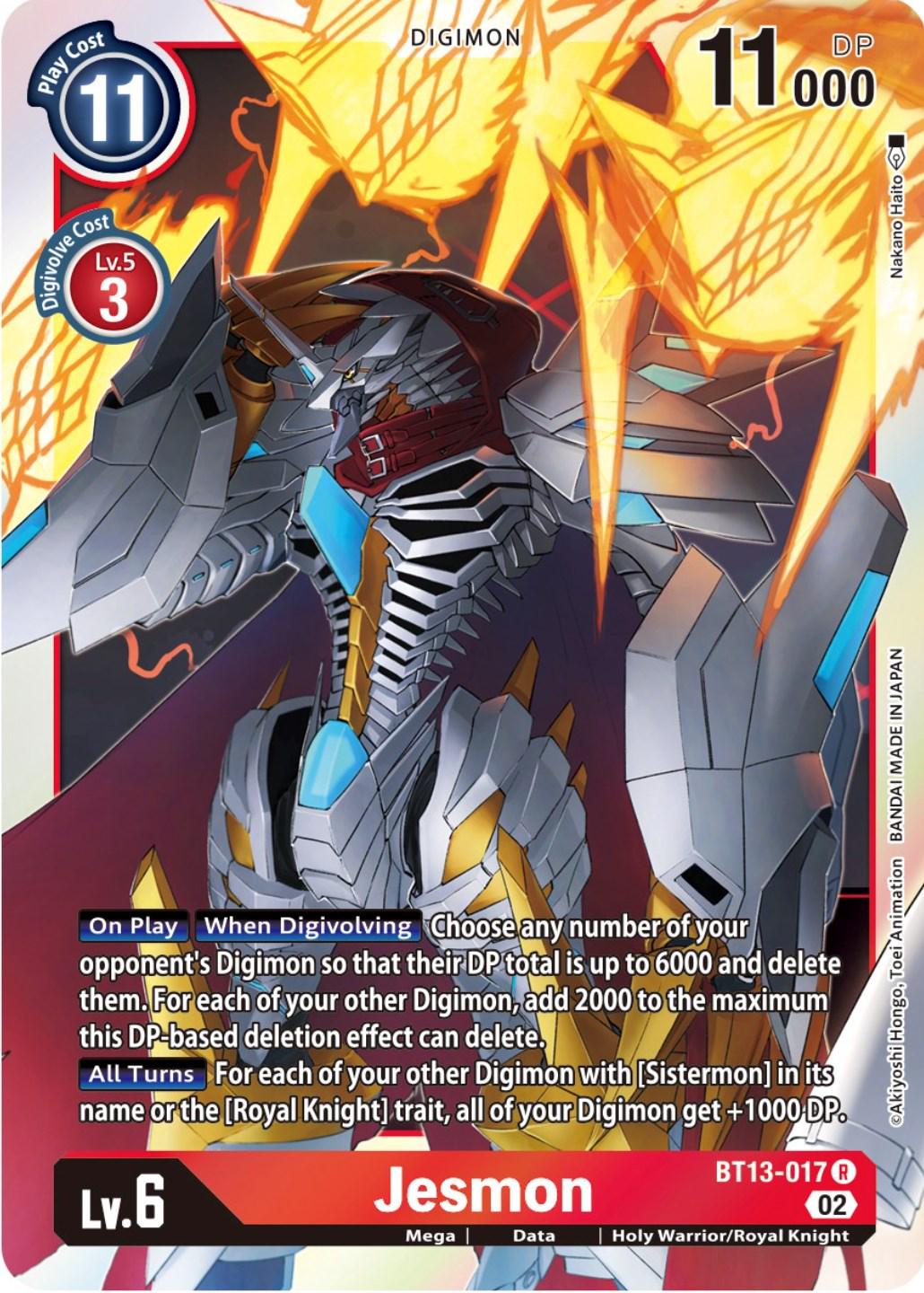 Jesmon [Foil] #BT13-017