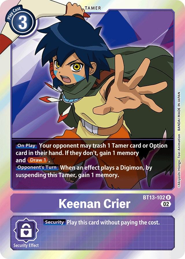 Keenan Crier [Foil] #BT13-102