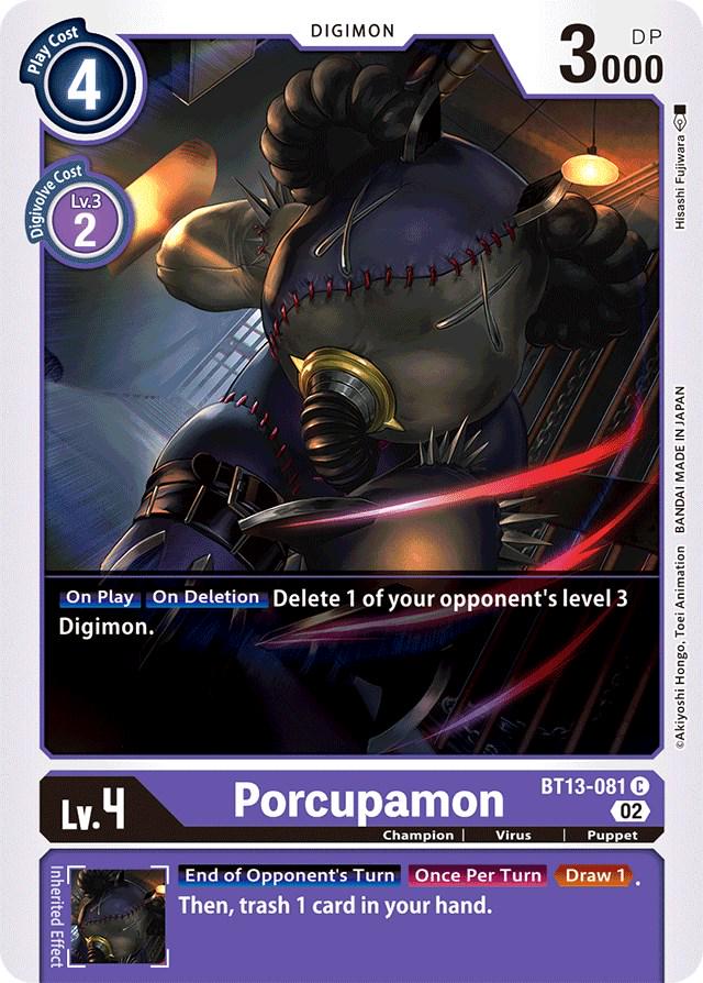Porcupamon #BT13-081