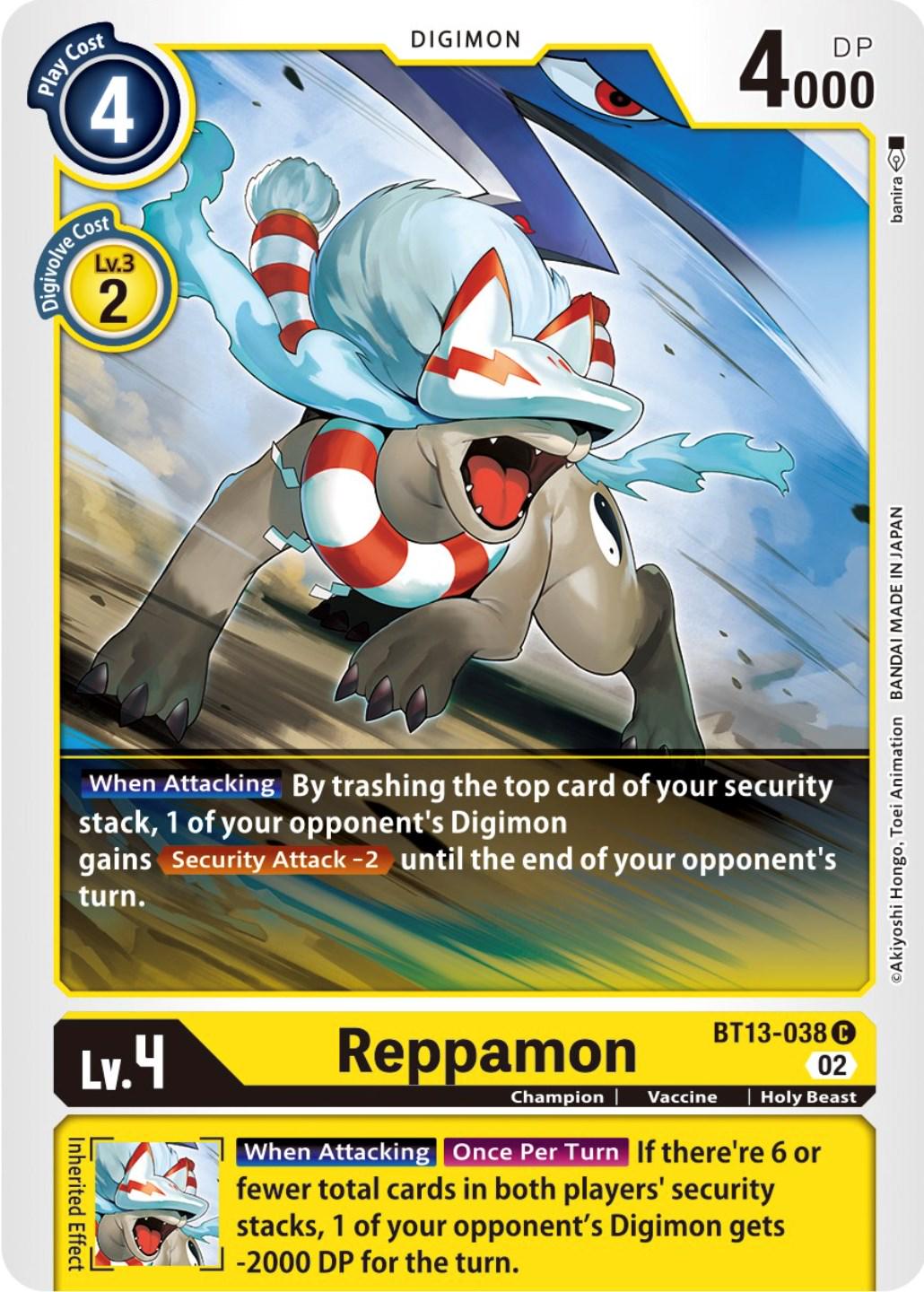 Reppamon #BT13-038