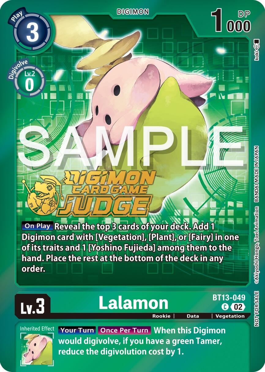 Lalamon [Judge Pack Foil] #BT13-049