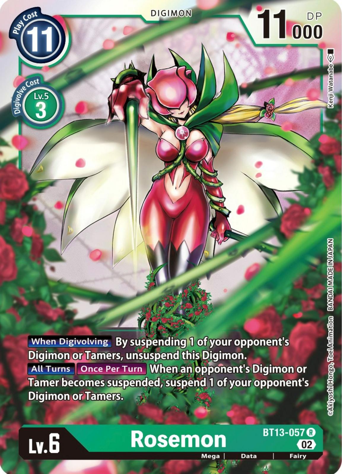 Rosemon [Foil] #BT13-057