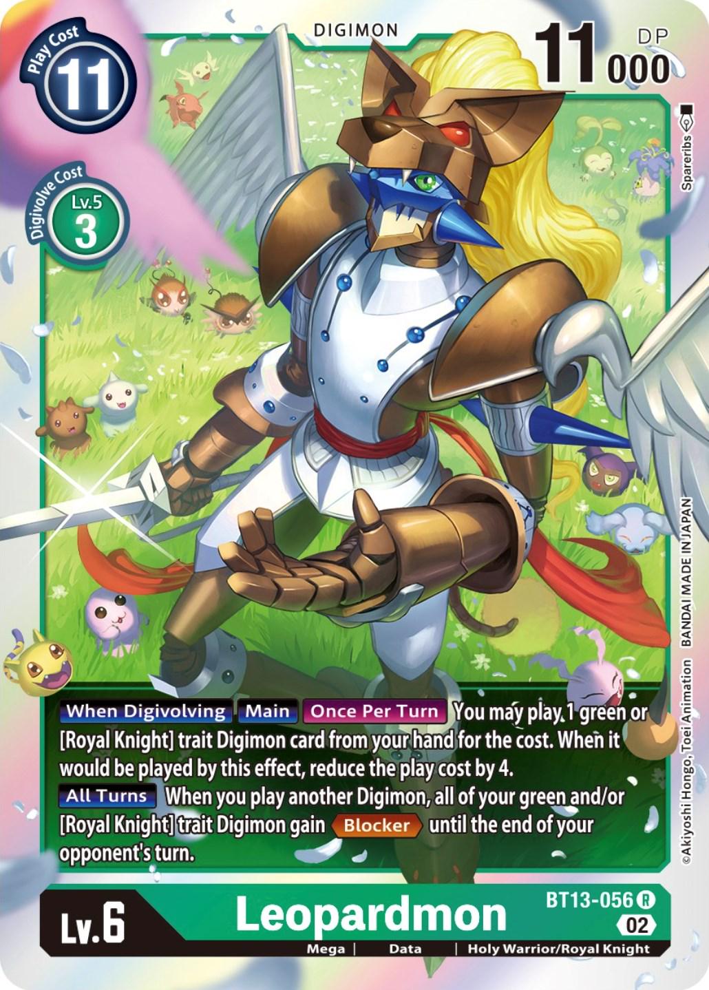 Leopardmon [Foil] #BT13-056