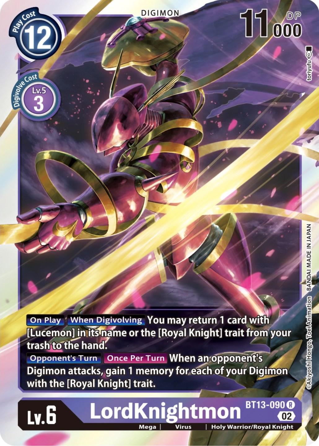 LordKnightmon [Foil] #BT13-090