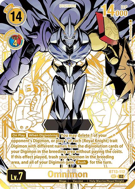 Omnimon [Rare Pull Foil] #BT13-112