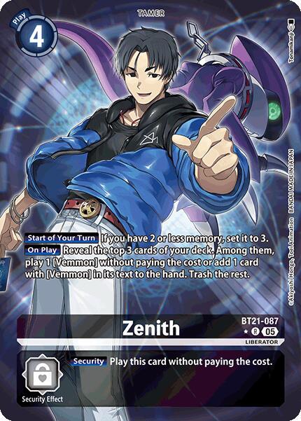 Zenith [Alternate Art Foil] #BT21-087