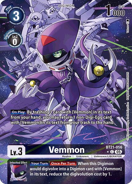 Vemmon [Alternate Art Foil] #BT21-056