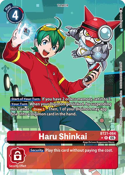 Haru Shinkai [Alternate Art Foil] #BT21-084