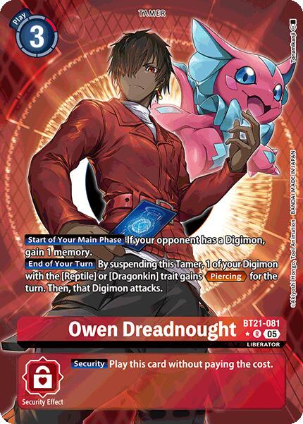 Owen Dreadnought [Alternate Art Foil] #BT21-081