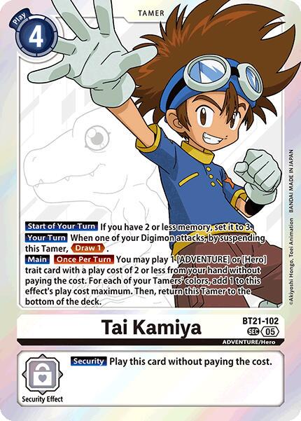 Tai Kamiya [Foil] #BT21-102