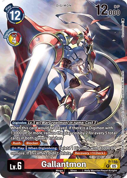 Gallantmon [Illustration Celebration Pack Foil] #P-186 P