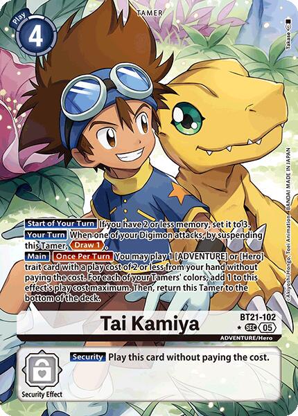 Tai Kamiya [Alternate Art Foil] #BT21-102