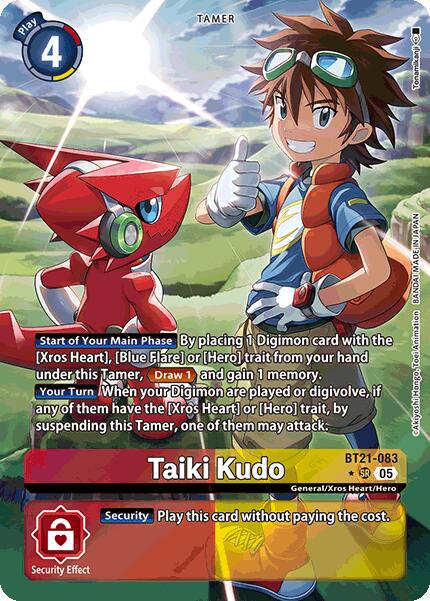 Taiki Kudo [Alternate Art Foil] #BT21-083