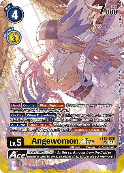 Angewomon ACE [Limited Card Pack Foil] #BT15-038