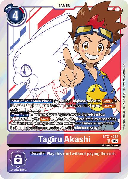 Tagiru Akashi [Foil] #BT21-088
