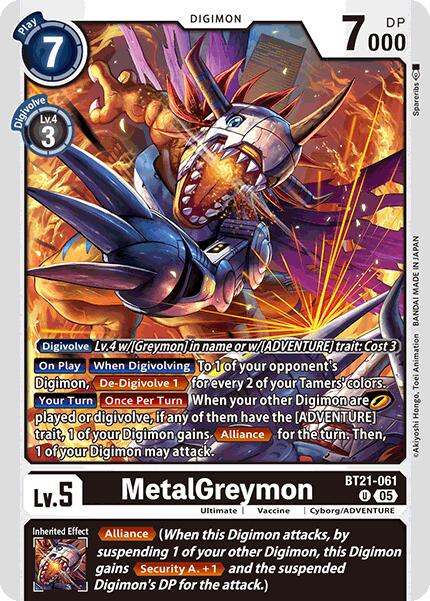 MetalGreymon #BT21-061