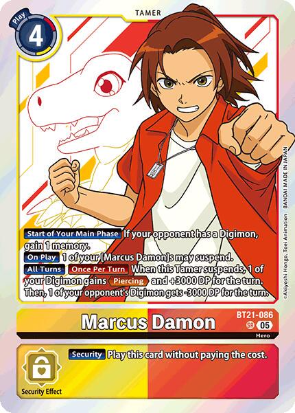 Marcus Damon [Foil] #BT21-086