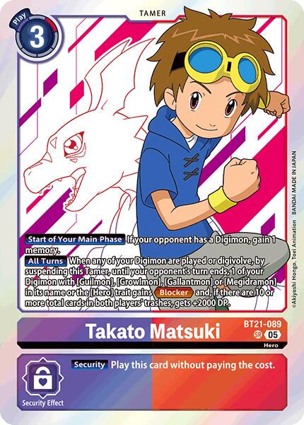 Takato Matsuki [Foil] #BT21-089