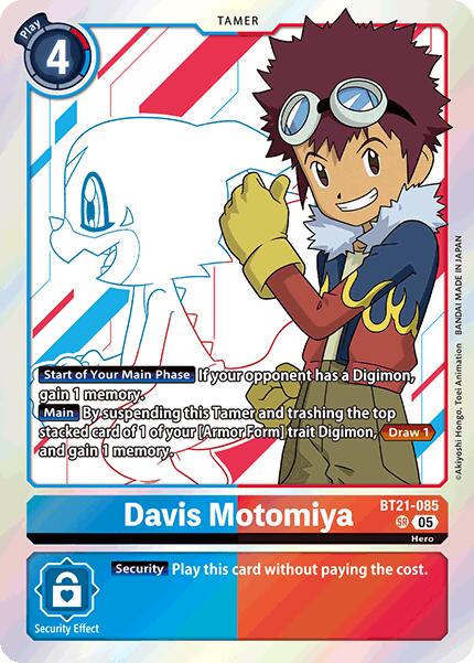 Davis Motomiya [Foil] #BT21-085