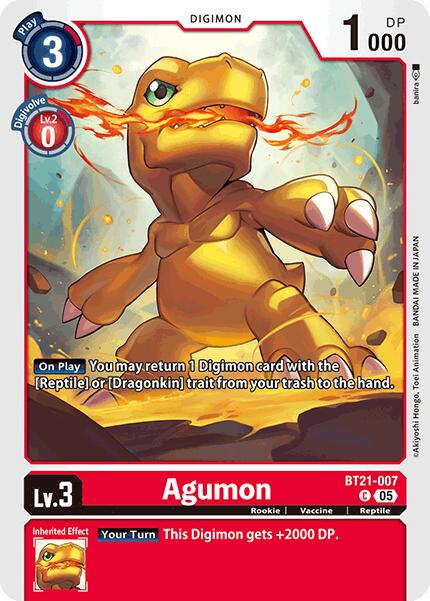 Agumon #BT21-007
