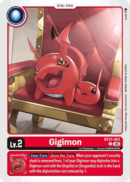Gigimon #BT21-001