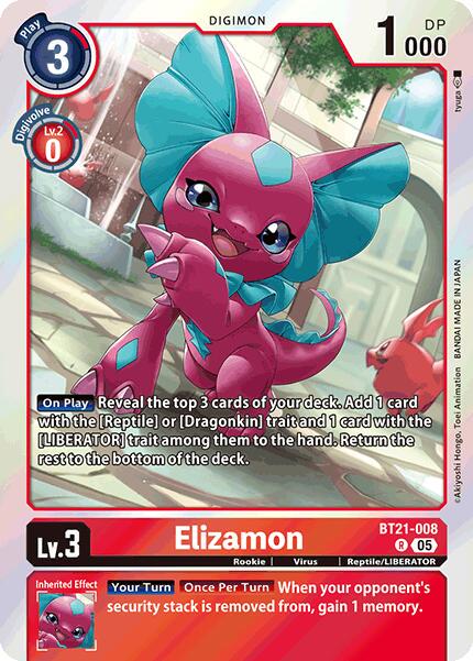 Elizamon [Foil] #BT21-008