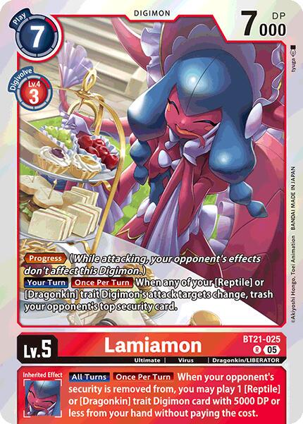 Lamiamon [Foil] #BT21-025