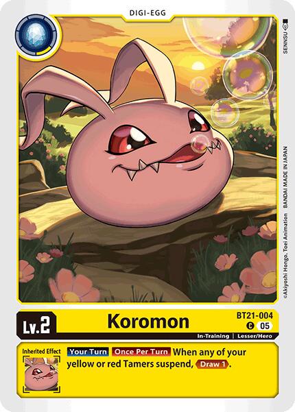 Koromon #BT21-004