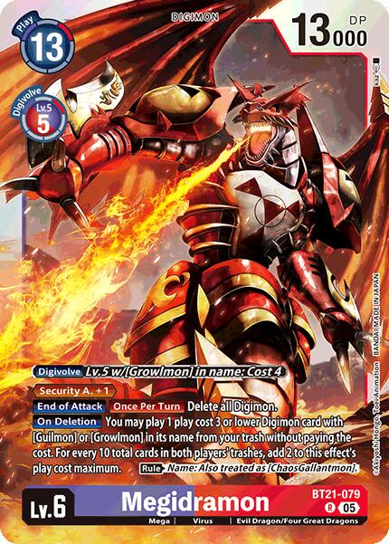 Megidramon [Foil] #BT21-079