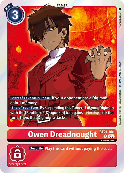 Owen Dreadnought [Foil] #BT21-081