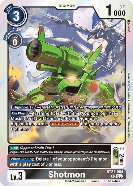 Shotmon [Foil] #BT21-054