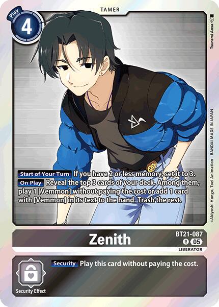 Zenith [Foil] #BT21-087
