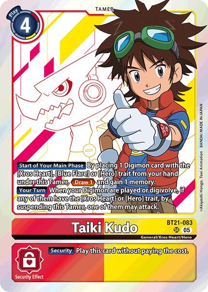 Taiki Kudo [Foil] #BT21-083