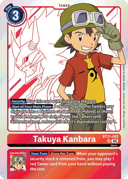 Takuya Kanbara [Foil] #BT21-082