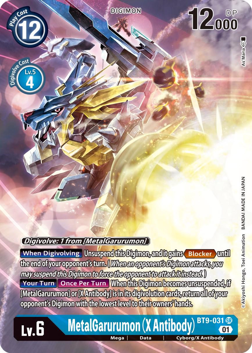 MetalGarurumon [X Antibody Foil] #BT9-031