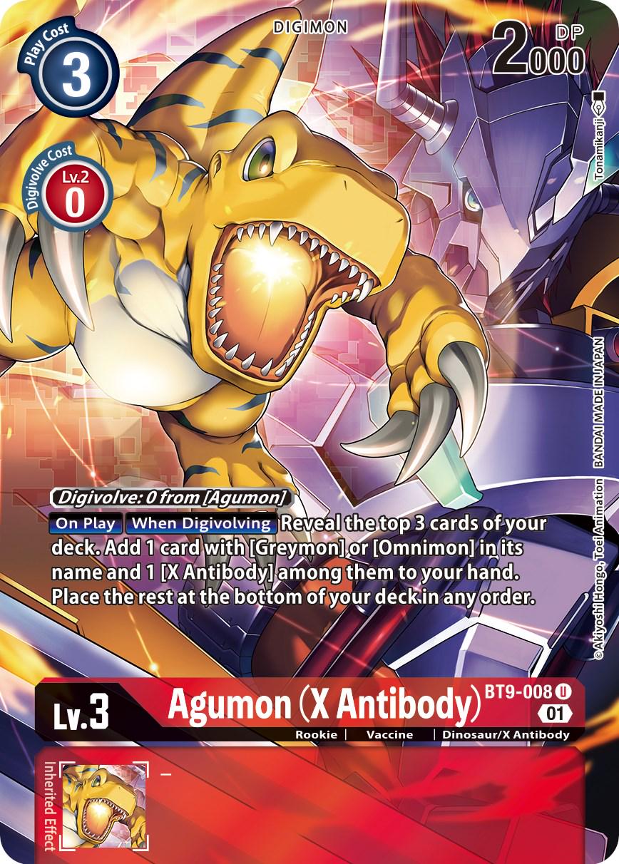 Agumon [X Antibody Foil] #BT9-008