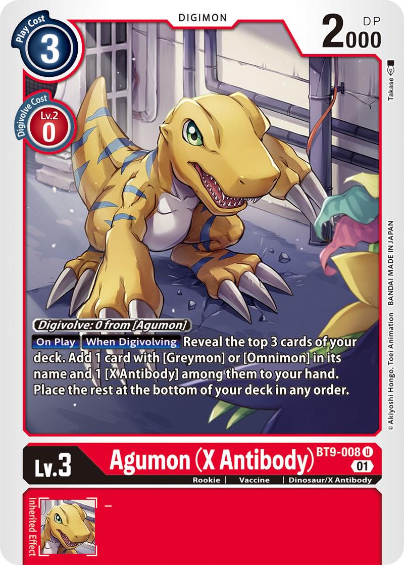 Agumon [X Antibody] #BT9-008