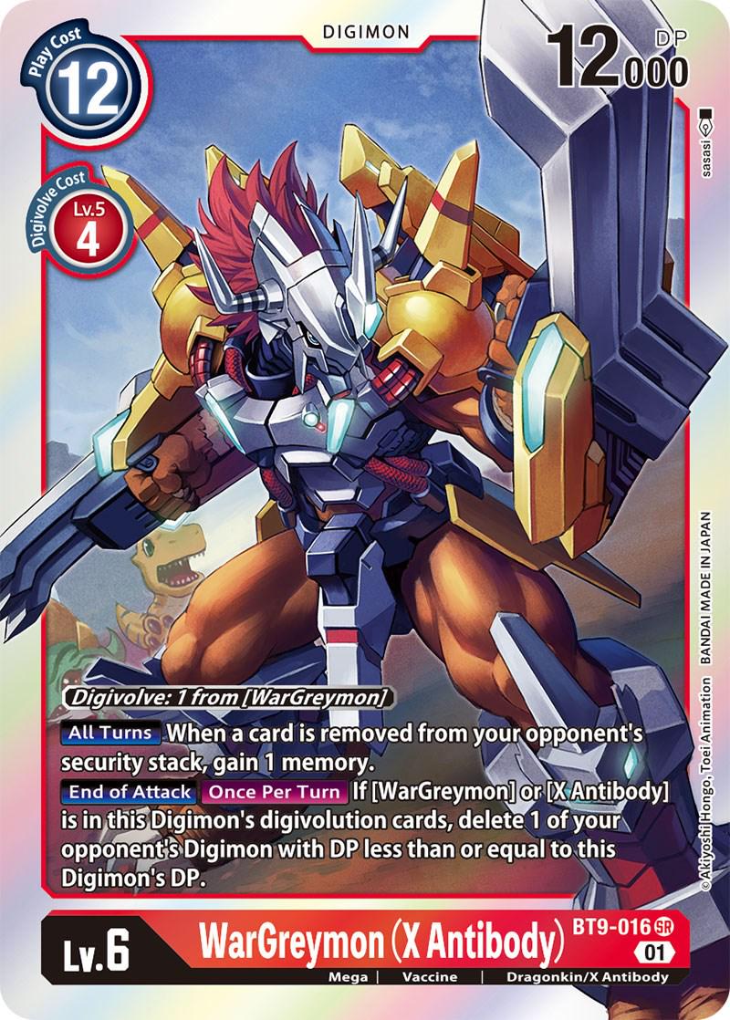 WarGreymon [X Antibody Foil] #BT9-016